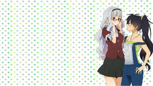 アニメレズビアン 高音と響の壁紙