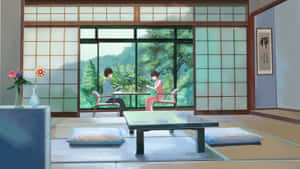 アニメ部屋の背景 — アニメの部屋 GIF 壁紙