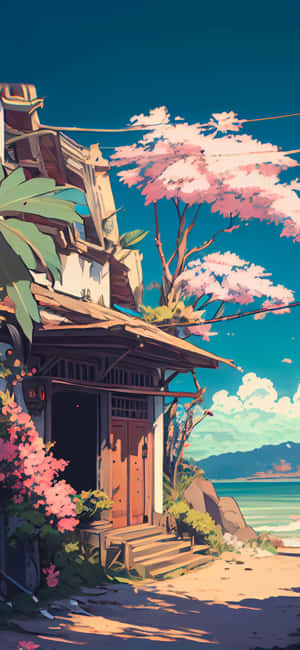 アニメ風の背景 — OnePlus Turbo 6 壁紙