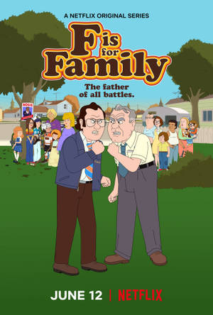 アメリカのテレビシリーズ F Is For Family — Huawei MatePad 壁紙