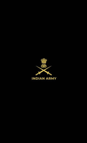 インド陸軍ロゴ ミニマル — ギャラクシー Tab Active5 Pro 壁紙