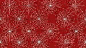 スパイダーマンカラーの繰り返しウェブパターンSVG背景 — スパイダーマン 壁紙