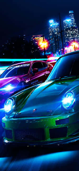 iPhone Xs Need For Speed Heat 背景 — Infinix Hot 60 壁紙