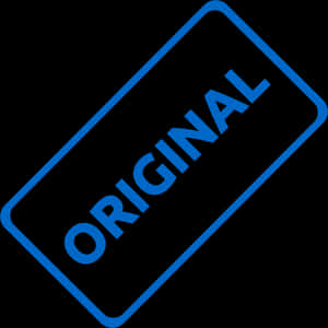 オリジナルブルースタンプグラフィック