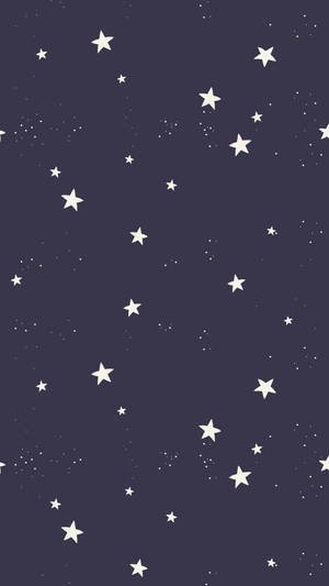 シンプルな星のパターンの壁紙