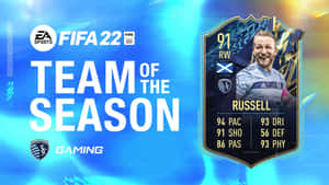 キャプション：FIFA22 MLS アルティメットチーム・オブ・ザ・シーズンのジョニー・ラッセル — サッカー GIF 壁紙