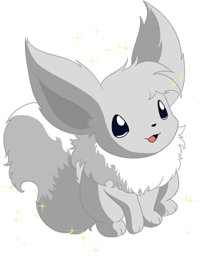 キラキラ輝く生き物のイラスト