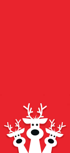赤いクリスマスの背景