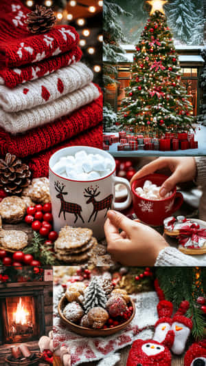 クリスマスライン、クリスマス、クリスマス壁紙、ホリデー、クリスマス4K、クリスマス4K壁紙、メリークリスマス、Xマス、冬、雪 — 冬 壁紙