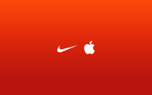 クールでミニマルなNikeとAppleのエンブレム — かっこいいナイキ 壁紙