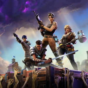 クールなFortniteの背景