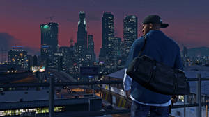 クールなGTAの男とバッグ — GTA 壁紙
