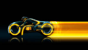 クールなトロン：レガシーのバイクの壁紙。