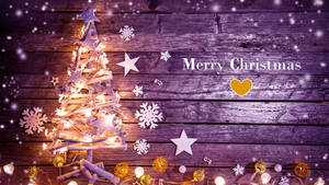 エコでクールなクリスマスデスクトップ写真 — 居心地の良いクリスマスの美学 壁紙