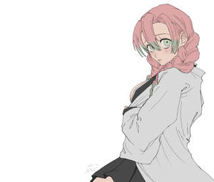 クールな鬼滅の刃・蜜璃 — かっこいい鬼滅の刃 壁紙