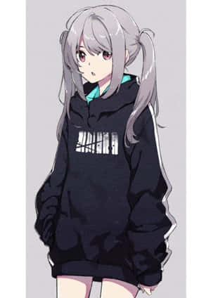 アニメの女の子のパーカー画像 — アニメの女の子 パーカー 壁紙
