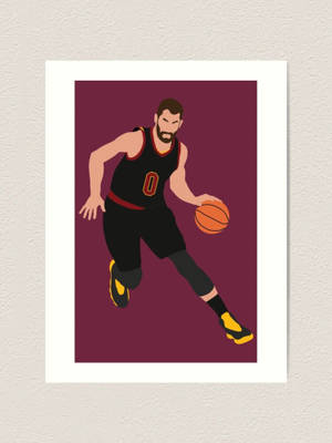 ケビン・ラブ 似顔絵の壁紙 — 3:4 壁紙