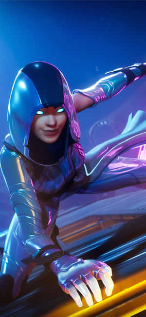 Raven Fortnite Skin — iPhone 14 Pro 壁紙