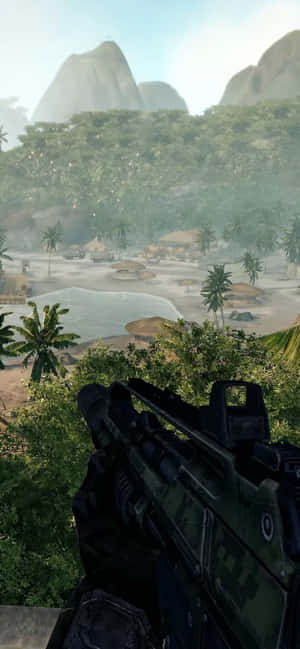 iPhone XS Max Crysis Warhead背景 — iPhone Air 壁紙
