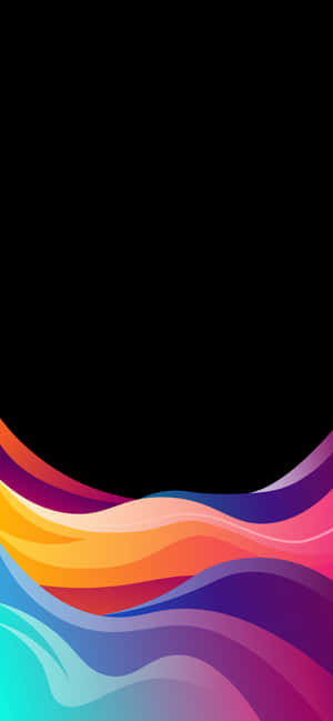 コンテンポラリー抽象ウェーブ — Realme 15 壁紙