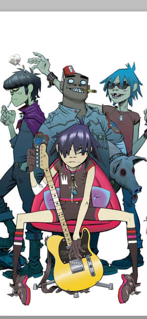GorillazのiPhone壁紙 — Tecno Spark Go 5G 壁紙