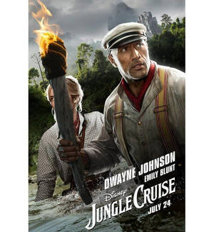 ジャングルクルーズ 2021年映画ポスターの壁紙。 — 夜明け 壁紙