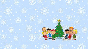 スヌーピー クリスマス スノーフレーク 壁紙