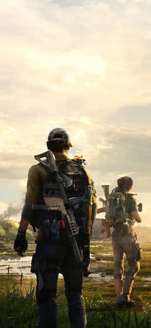 iPhone Xs Max The Division 背景 — iPhone 15 壁紙