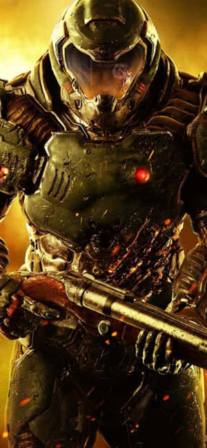 iPhone Xs Doom 背景 — OnePlus Nord CE6 壁紙
