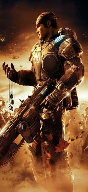 iPhone XS Max Gears of War 5 背景 — Tecno Camon Slim 壁紙