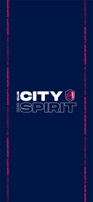 セントルイス・シティSC  Our City Our Spirit ダークブルー — iPhone 15 壁紙