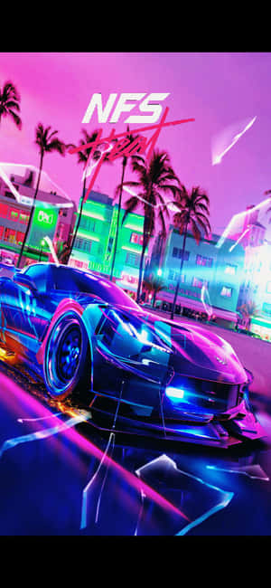 Iphone Xs Need For Speed Heat Background — iPhone 14 Pro Max 壁紙
