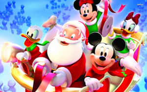 ディズニーのクリスマスを祝おう — ディズニークリスマス 壁紙