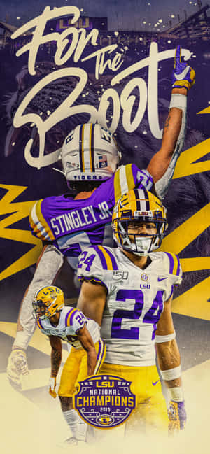 Derek Stingley Jr 2019 NCAAチャンピオン — Oppo Find X9s 壁紙