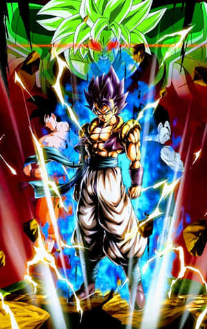 ドラゴンボールレジェンズの力を解き放て — Nubia Flip2 壁紙