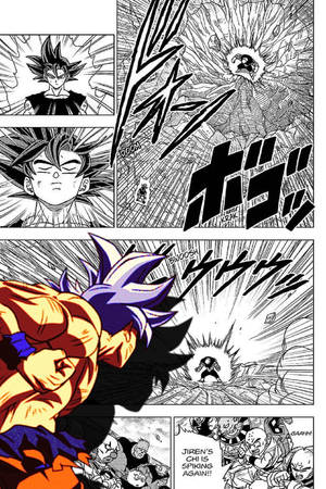 ドラゴンボール漫画パネルの壁紙 — 漫画のコマ 壁紙