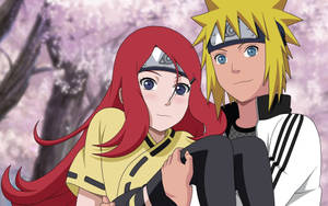 ナルトのキャラクター クシナとミナトの壁紙 — ナルトのキャラクター 壁紙
