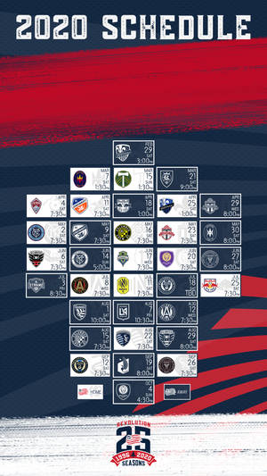 ニューイングランド・レボリューション MLS 2020年スケジュール — サッカー GIF 壁紙