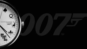 ノー・タイム・トゥ・ダイ 007 ブラック壁紙 — iMac 壁紙