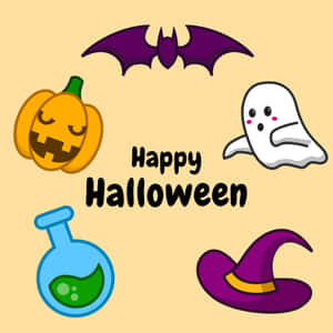 漫画風のハロウィン画像