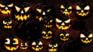 ハロウィン カボチャ 背景 — ハロウィン GIF 壁紙