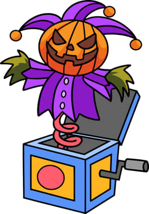 ハロウィンのカートゥーン画像
