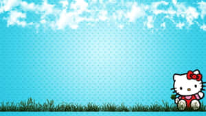 ハローキティ背景 — アニメの猫 GIF 壁紙