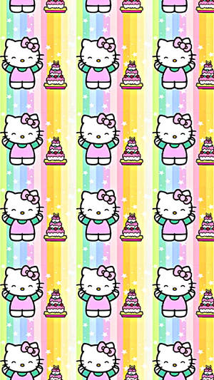 ハローキティのかわいいパステルカラー
