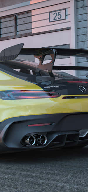 Android AMG GT-R 背景 — iPhone 11 壁紙