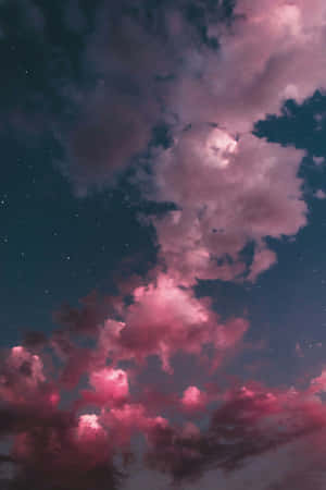 パープルクラウズ 1280×1920 背景 — Vivo Pad SE 壁紙