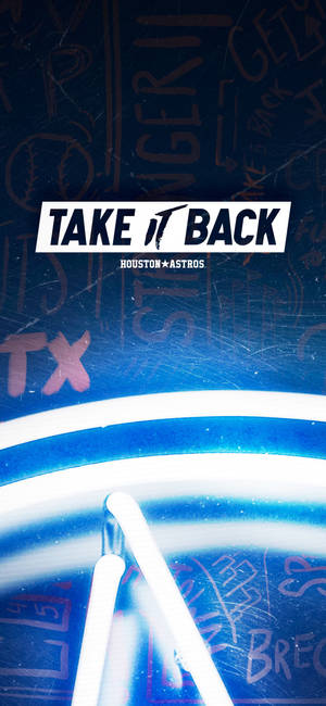 ヒューストン・アストロズ take it back壁紙 — iPhone 14 Pro 壁紙