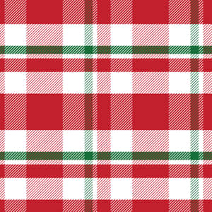 クリスマス格子柄 背景 — iPad 第10世代 壁紙