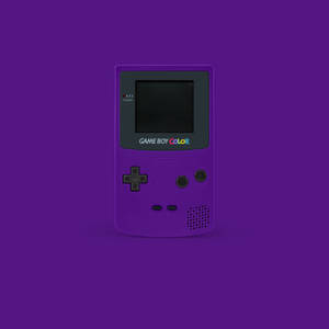 パープル ゲームボーイカラーの壁紙