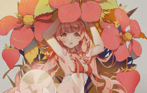 ピンクのアニメ美学の画像 — 美しいアニメ 壁紙